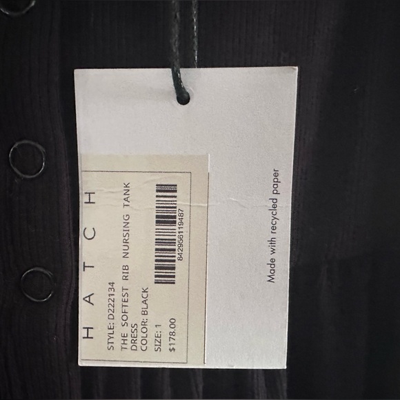 Never worn Hatch “The Softest Rib Nursing Tank Dress” - Picture 3 of 3